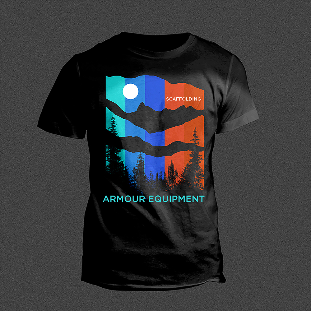 T-shirt Design by Johncina for Armour Equipment | Design #29804914
