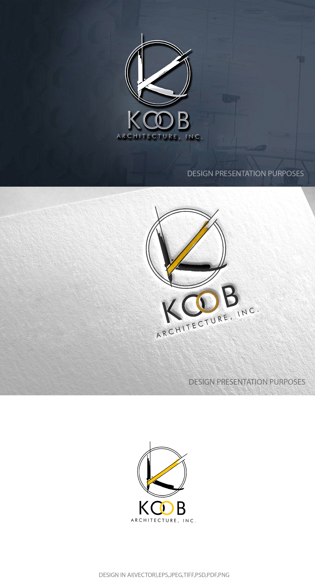 Diseño de Logo por zebronicgraphic para SK7 ARCHITECTURE | Diseño #29803337