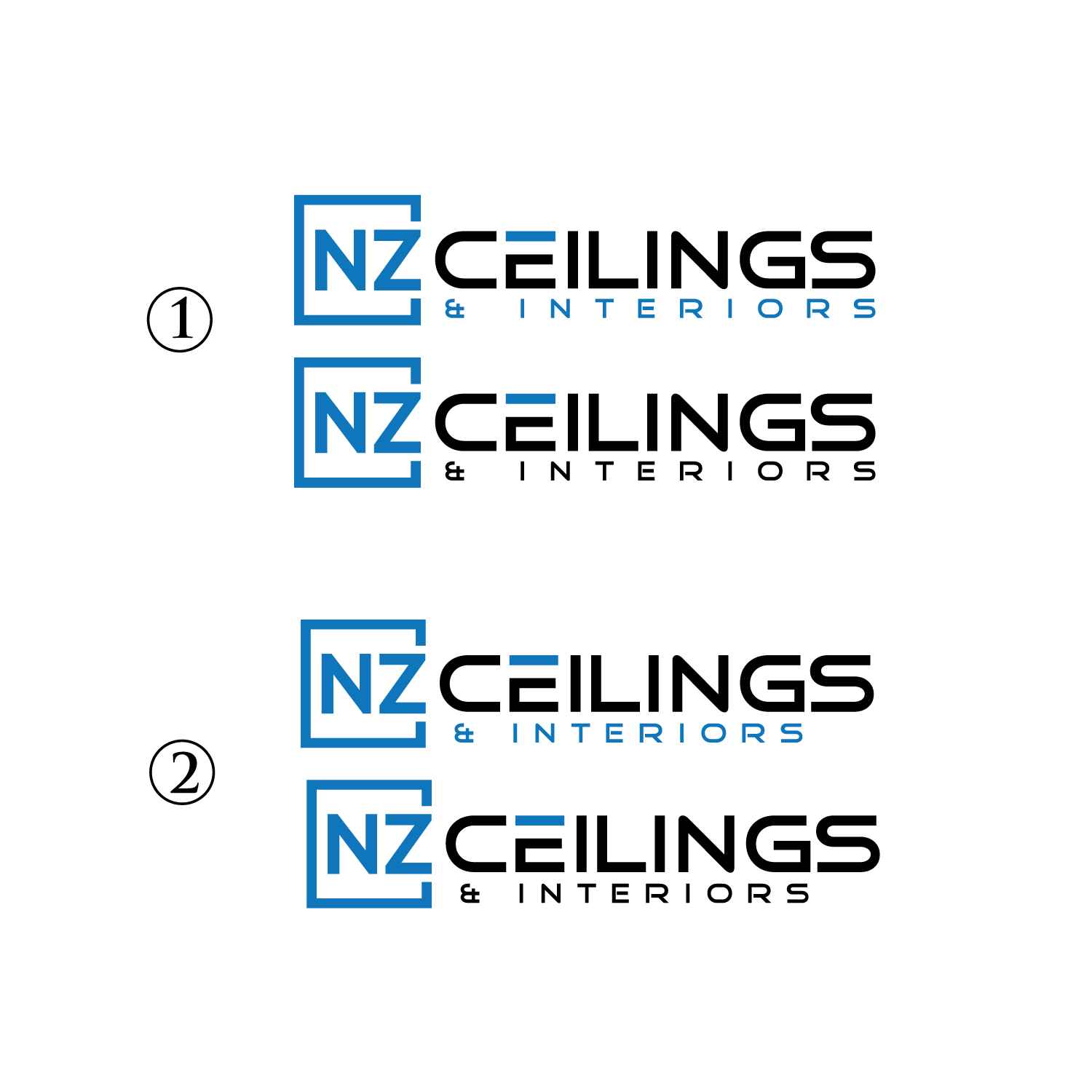 Logo Design by Mi Design1 for NZ Ceilings Ltd | Design #29801626