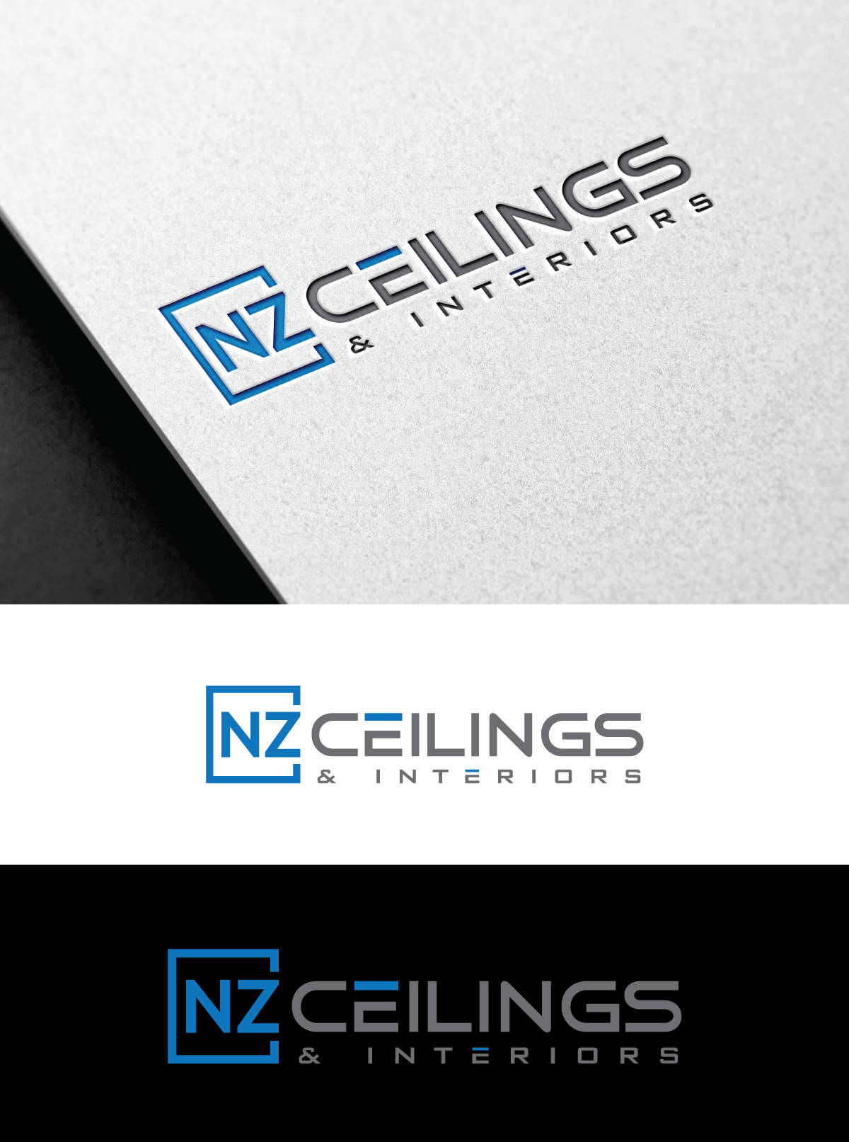 Logo Design by Digi_Design555 for NZ Ceilings Ltd | Design #29805803
