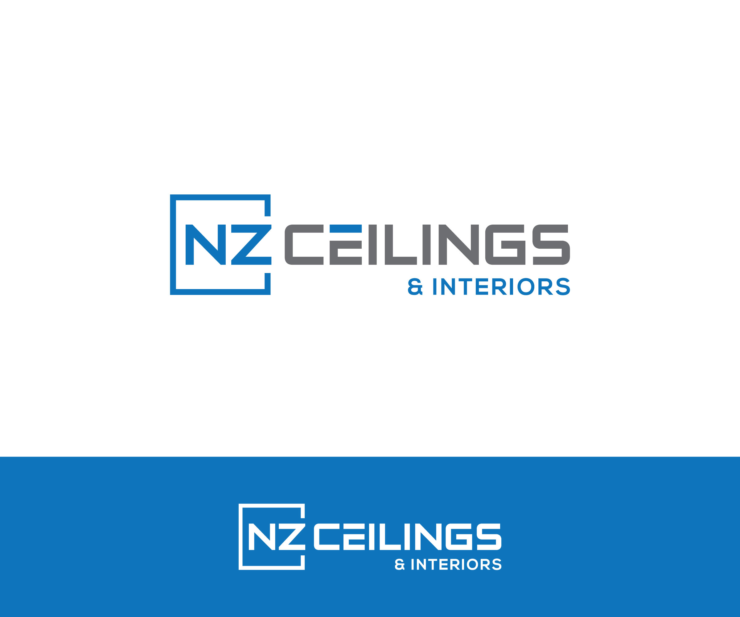 Logo Design by ecorokerz for NZ Ceilings Ltd | Design #29804029