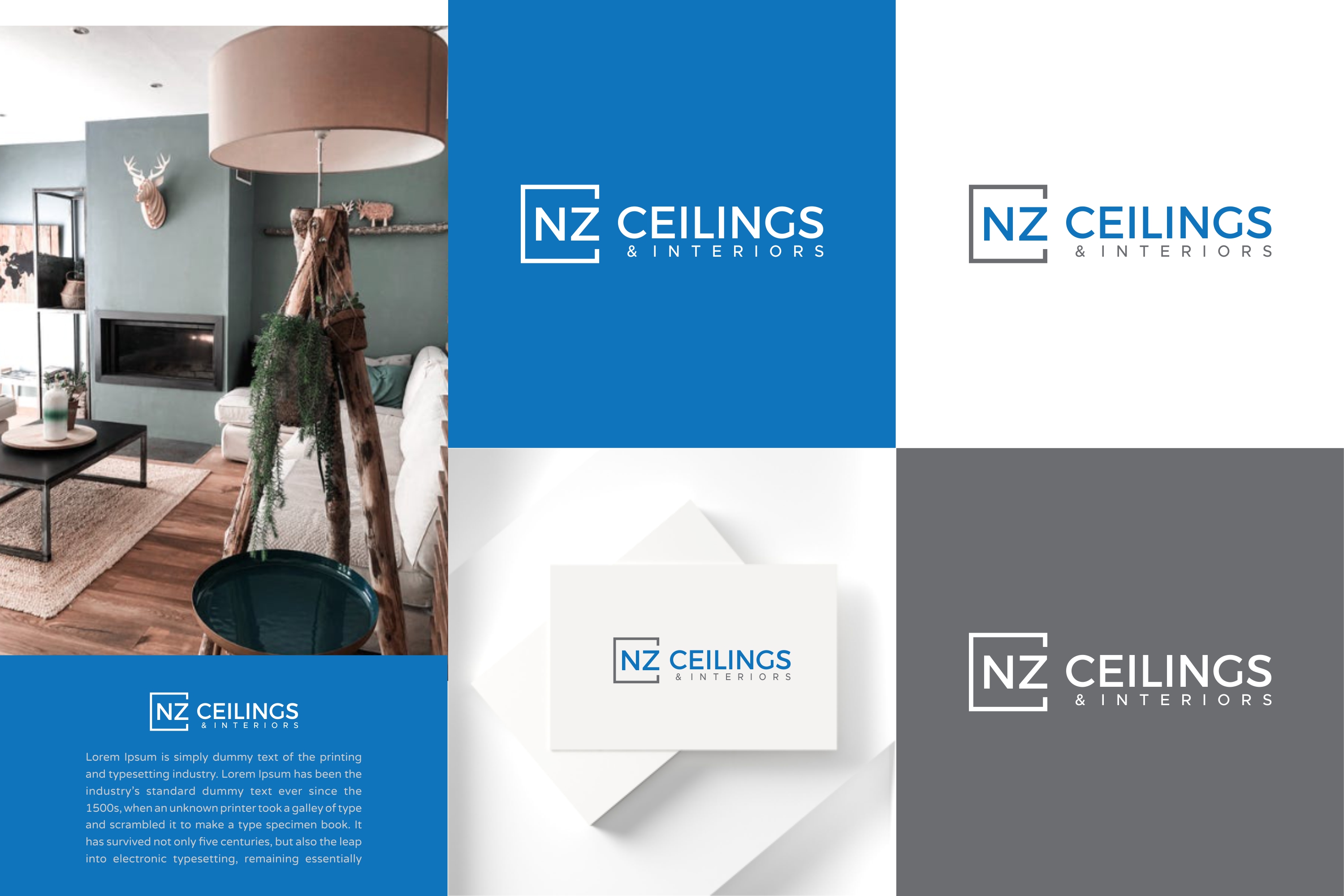 Logo-Design von MX LogoArt für NZ Ceilings Ltd | Design #29804107