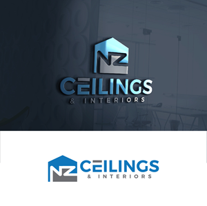 Logo Design by Ayub Zafar for NZ Ceilings Ltd | Design: #29812062
