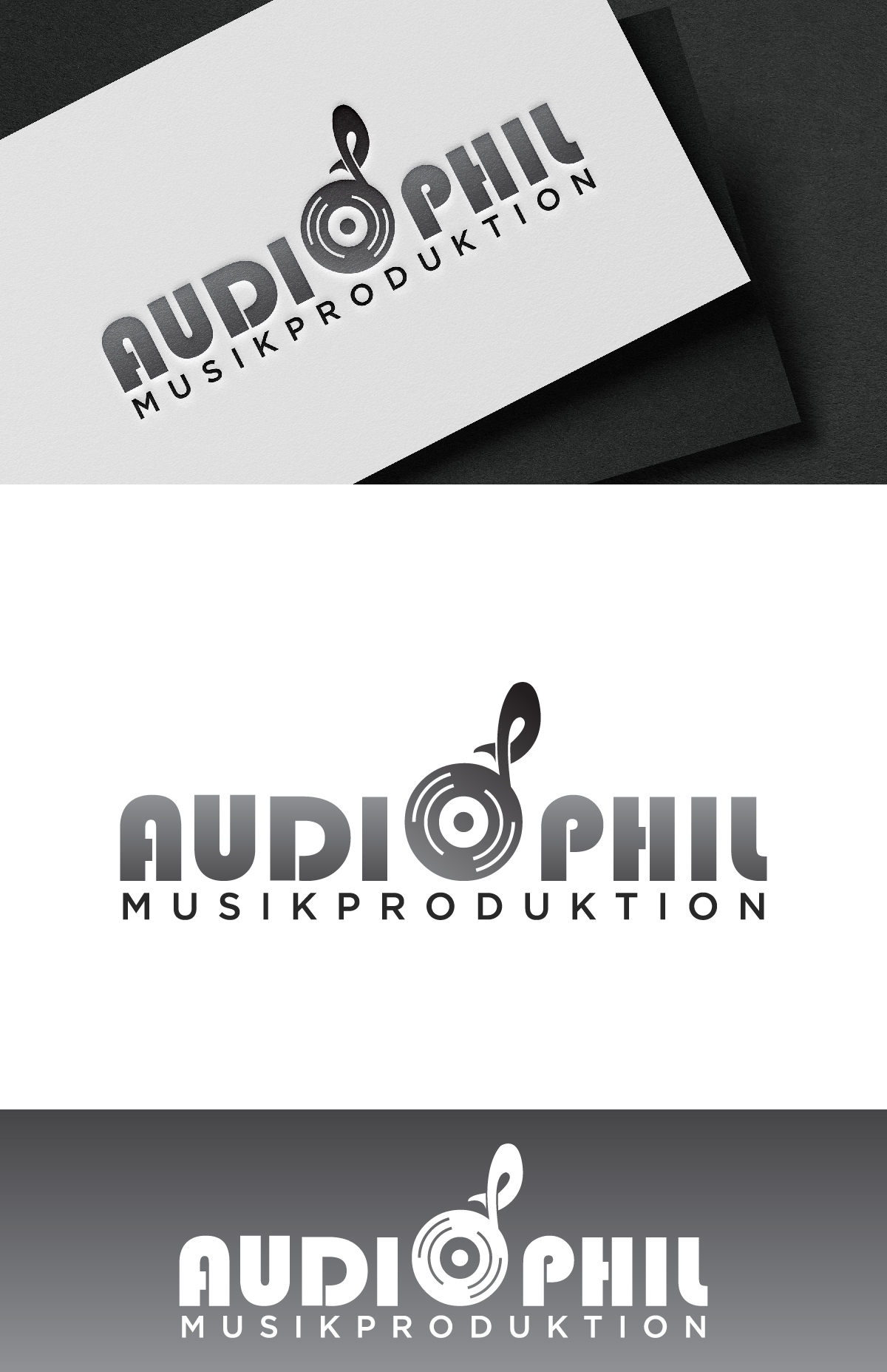 Diseño de Logo por DesignLima para Audiophil GmbH | Diseño #29812334