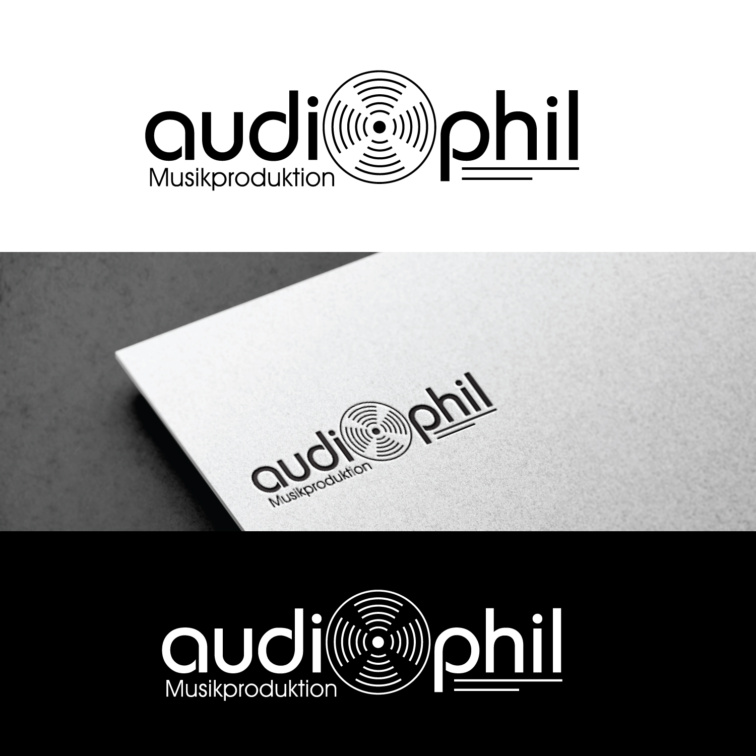 Logo Design by GODDREAMCREATION for Audiophil GmbH | Design #29804902