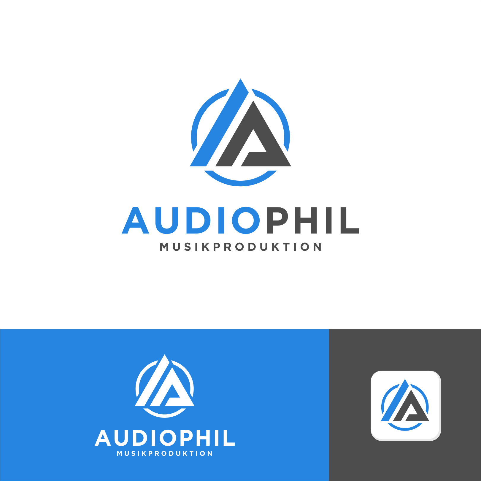 Logo Design by M.Syaiful Huda for Audiophil GmbH | Design #29807905
