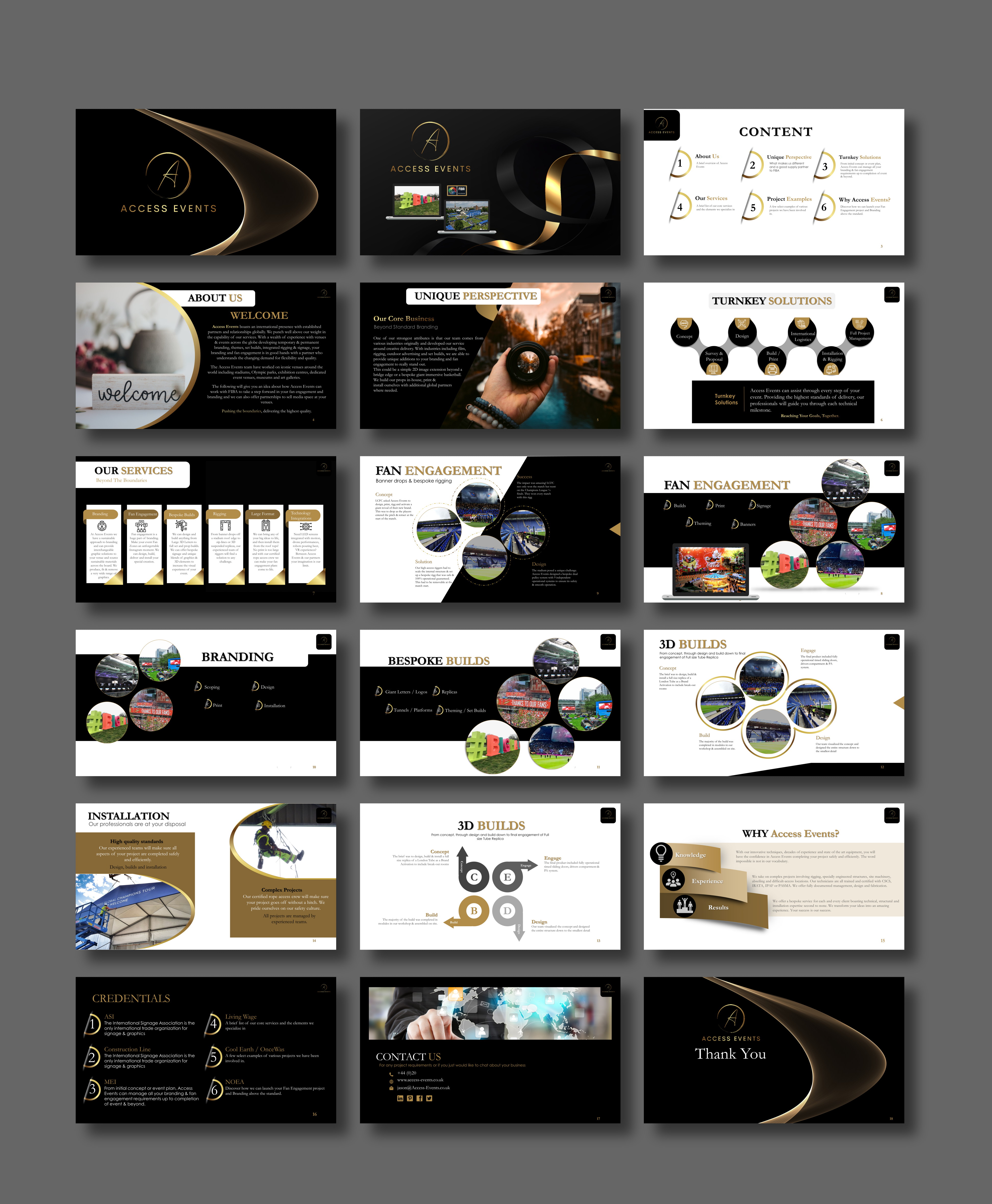 PowerPoint-Design von graphic tk für Access Events | Design: #29841042