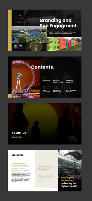 PowerPoint Design by fatchvrdsgn for Access Events | Design #29839544