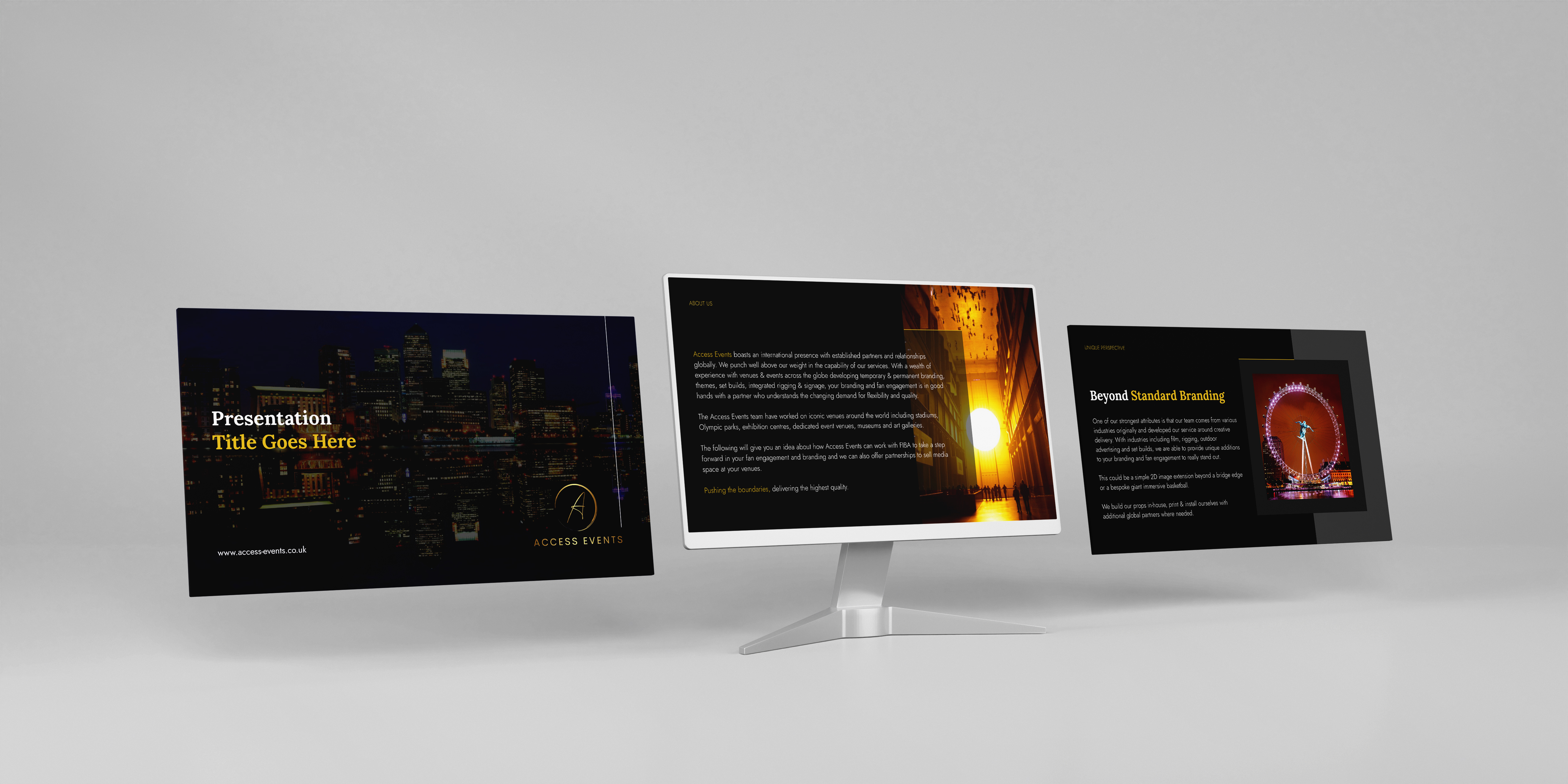 PowerPoint Design by banedsgn for Access Events | Design #29809469