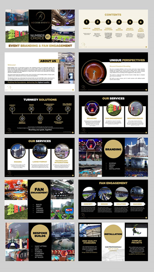 PowerPoint-Design von DA. für Access Events | Design: #29816876