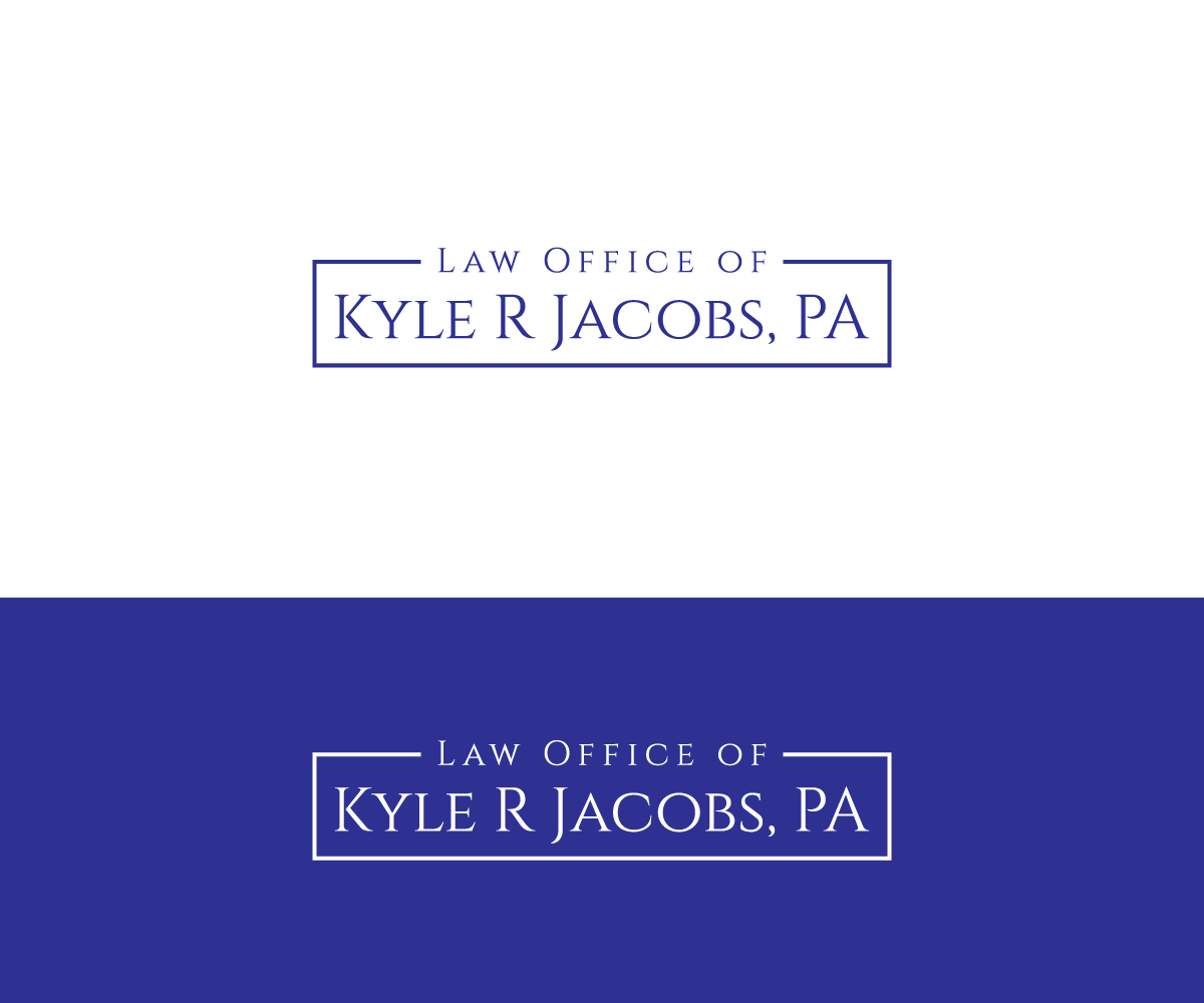 Design de Logo par RS_Design pour Law Office of Kyle R Jacobs PA | Design #29807865