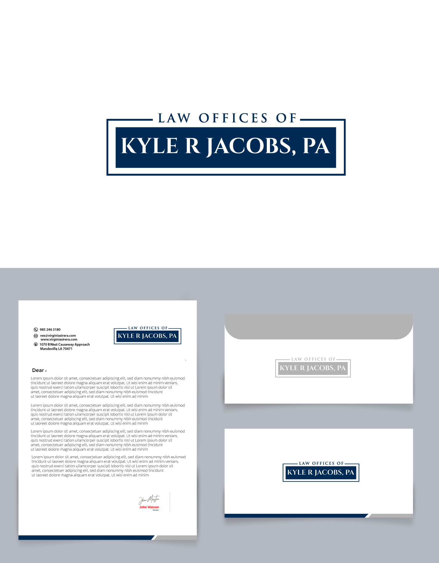 Logo Design by riyad123 for Law Office of Kyle R Jacobs PA | Design #29813109