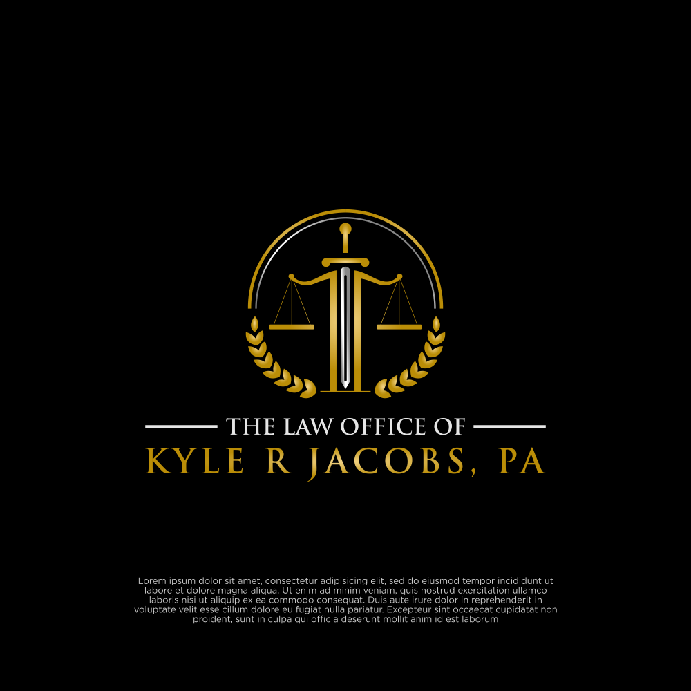 Diseño de Logo por BoboiBoy Api para Law Office of Kyle R Jacobs PA | Diseño #29815355