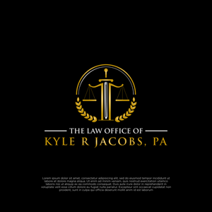 Logo-Design von BoboiBoy Api für Law Office of Kyle R Jacobs PA | Design: #29815355