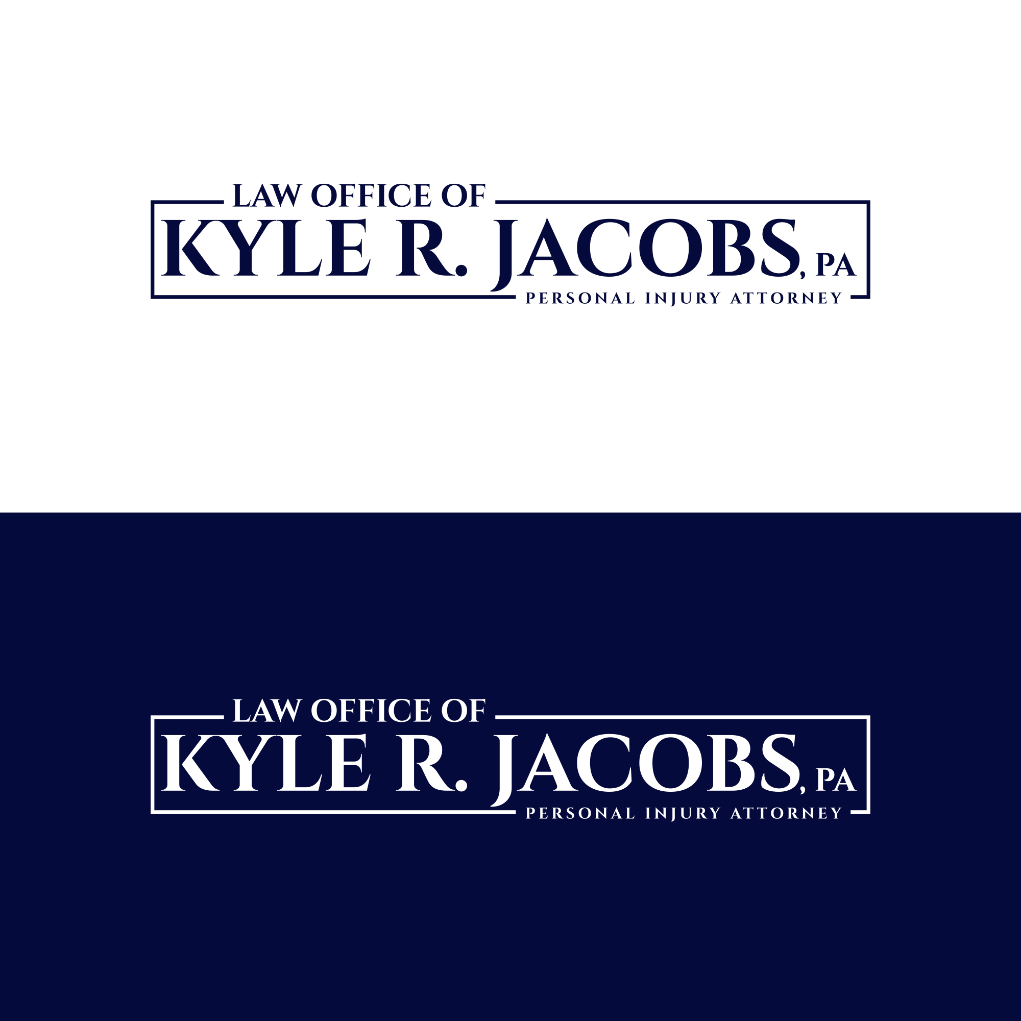 Logo Design by DSCMedia™ for Law Office of Kyle R Jacobs PA | Design #29823234