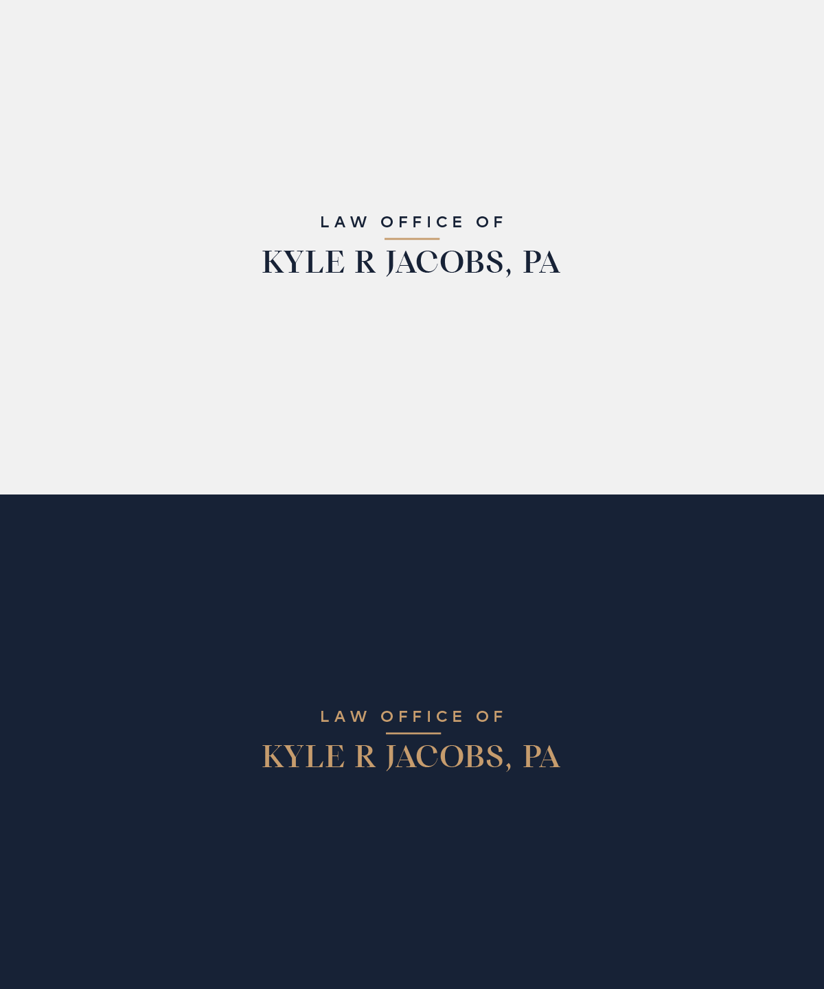 Logo Design by Dynopoint for Law Office of Kyle R Jacobs PA | Design #29824101