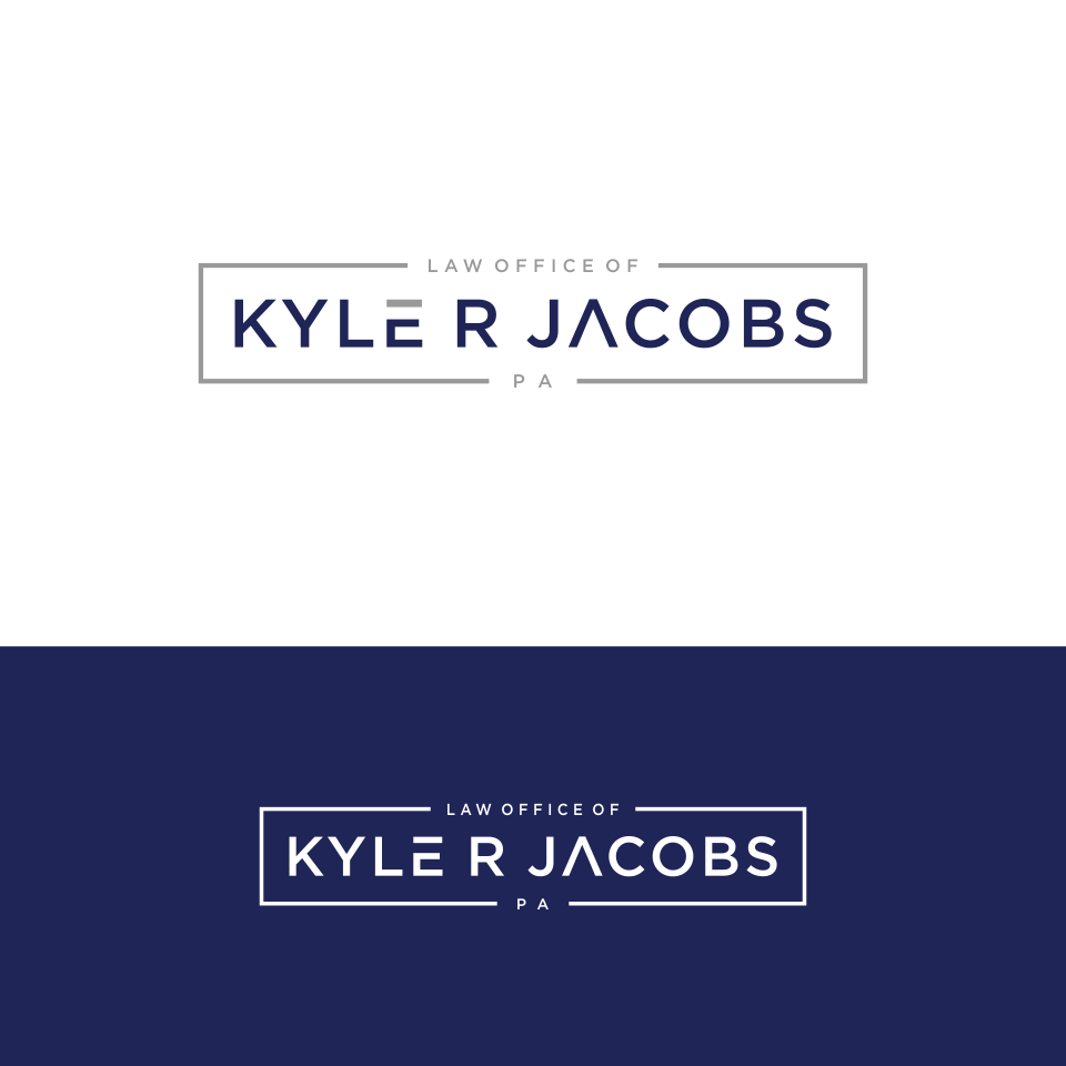 Diseño de Logo por jo.art para Law Office of Kyle R Jacobs PA | Diseño #29808012
