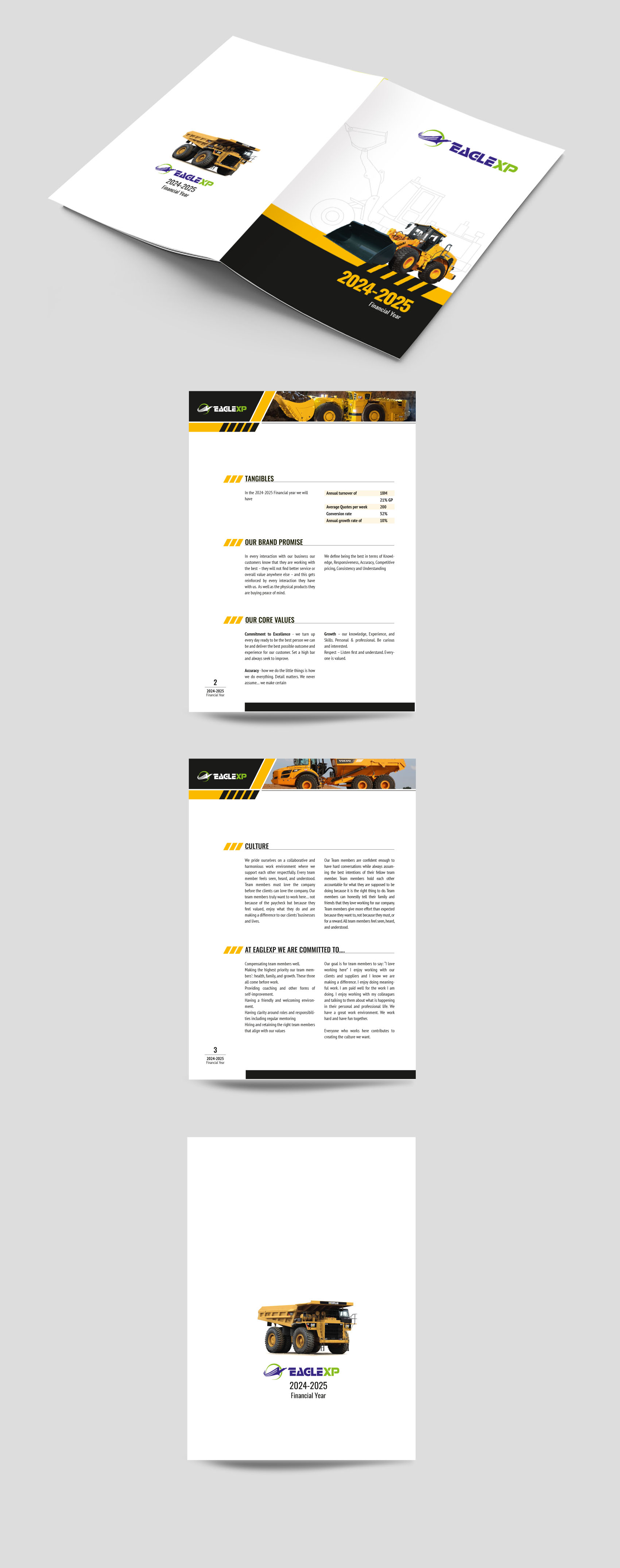 Brochure Design by Oleg Androsov for Eagle Exports Australia | Design #29813556
