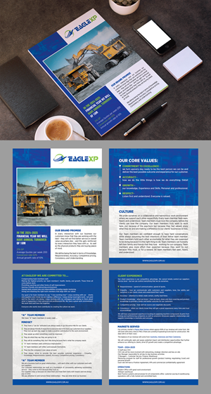 Design de Brochure par GraphicsGuru pour Eagle Exports Australia | Design : #29812898