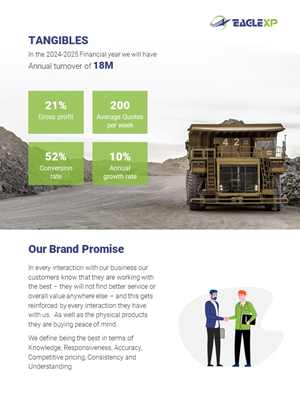 Design de Brochure par dhuruvam pour Eagle Exports Australia | Design : #29814008