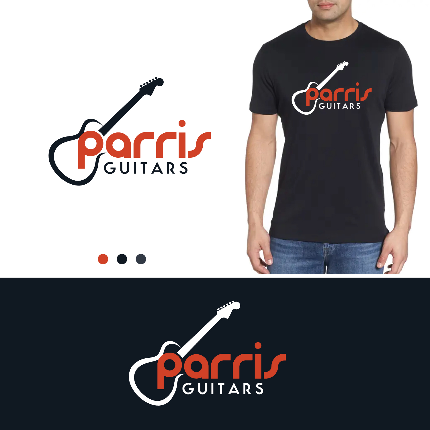 Design de Logo par Revolt Team pour Bryan Parris Guitar Repair | Design #29815320