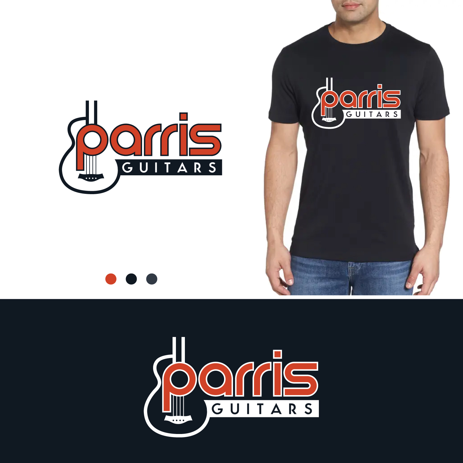 Design de Logo par Revolt Team pour Bryan Parris Guitar Repair | Design #29815321