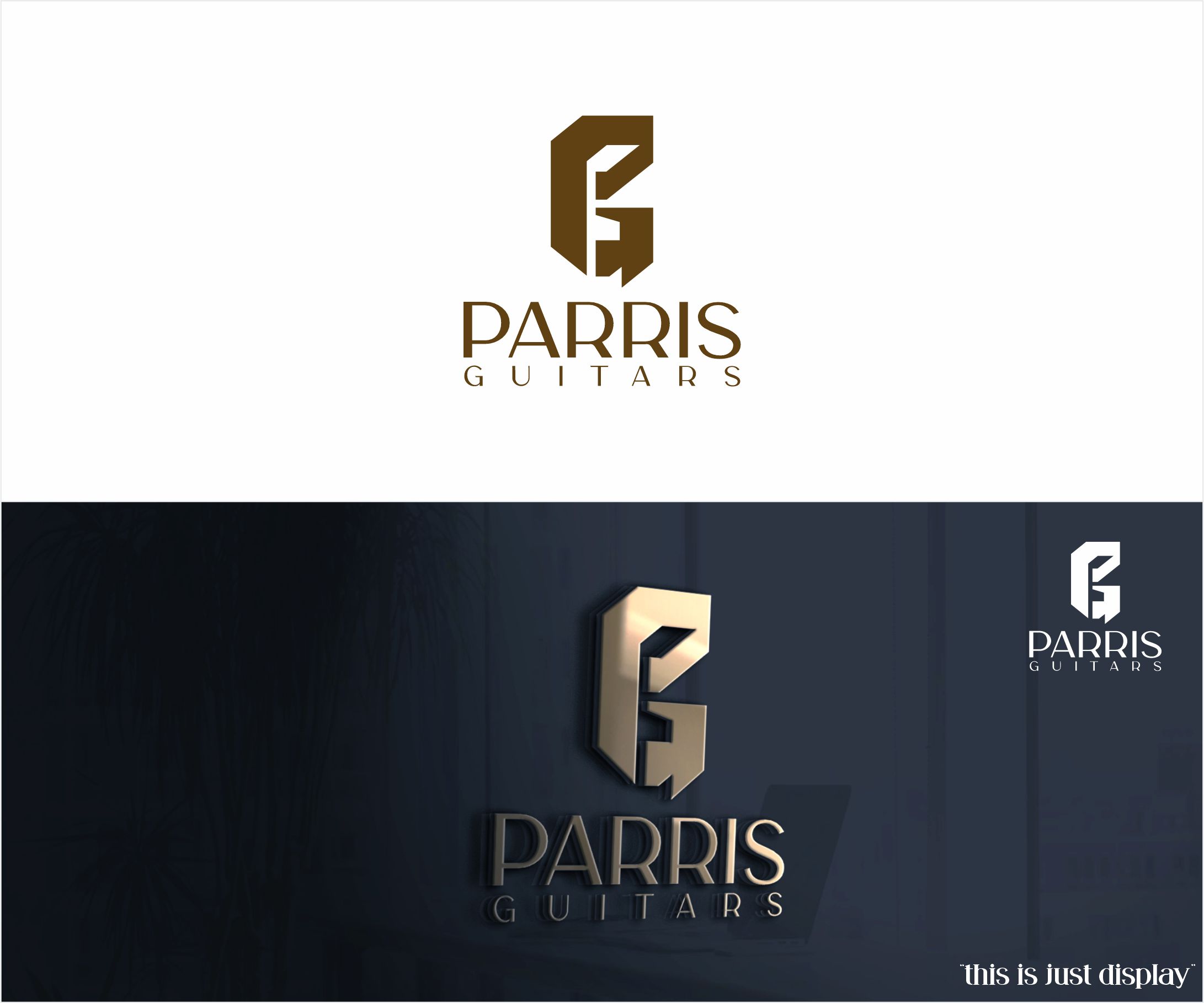 Design de Logo par alkaline pour Bryan Parris Guitar Repair | Design #29814920