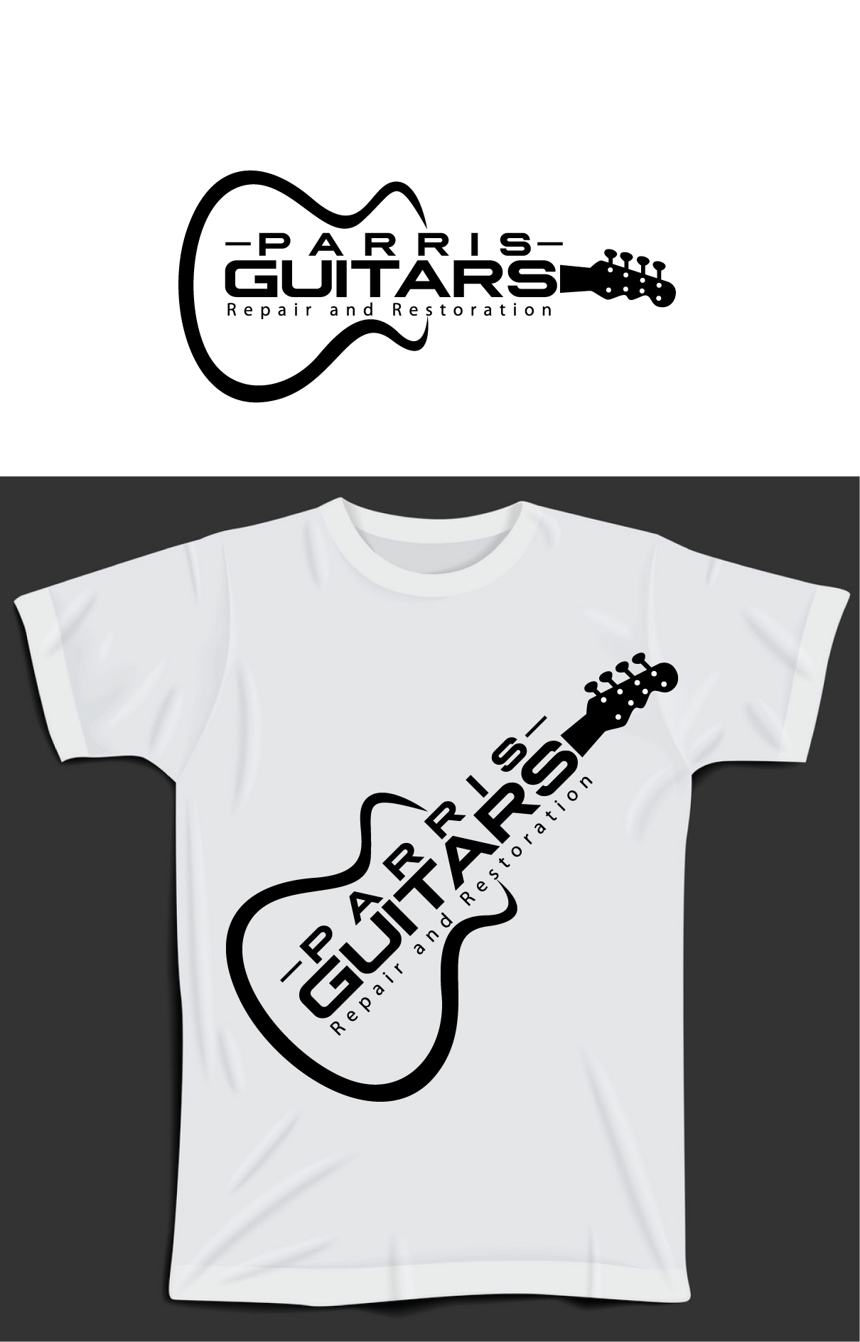 Logo-Design von LogoPoko für Bryan Parris Guitar Repair | Design #29812611
