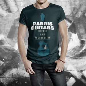 Logo Design by Oleksandr Tovarkov for Bryan Parris Guitar Repair | Design: #29809837