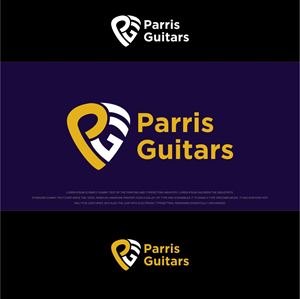 Logo Design by fly  design for Bryan Parris Guitar Repair | Design: #29818083