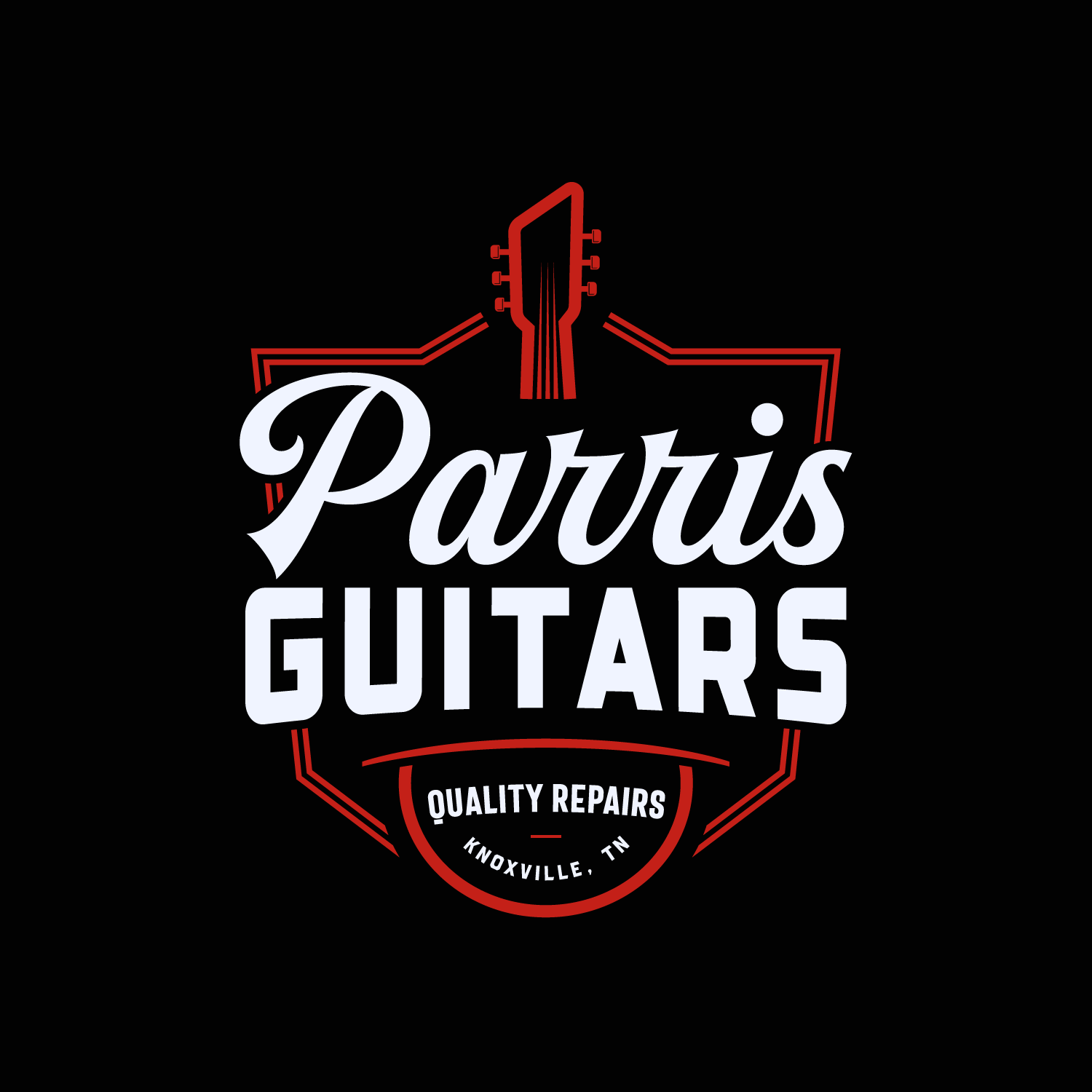 Logo Design by AlexMorisseau for Bryan Parris Guitar Repair | Design #29828716
