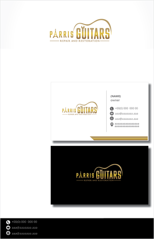 Design de Logo par zebronicgraphic pour Bryan Parris Guitar Repair | Design : #29809658