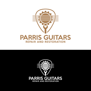 Logo Design by brand maker for Bryan Parris Guitar Repair | Design: #29813317