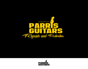 Logo Design by BUNG for Bryan Parris Guitar Repair | Design #29814494