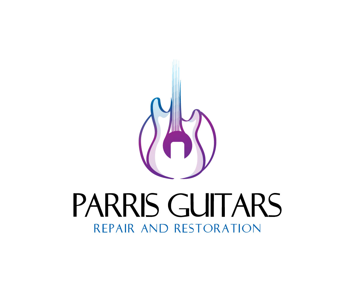 Logo Design by Ansh Design for Bryan Parris Guitar Repair | Design #29812527
