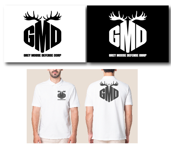 Logo Design by ioio for Grey Moose Defense | Design #29815099