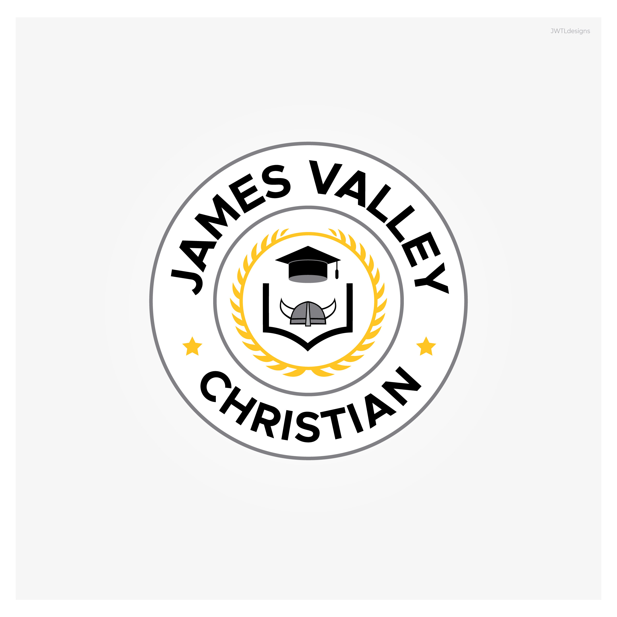 Logo Design by JWTL for James Valley Christian School | Design #29826992