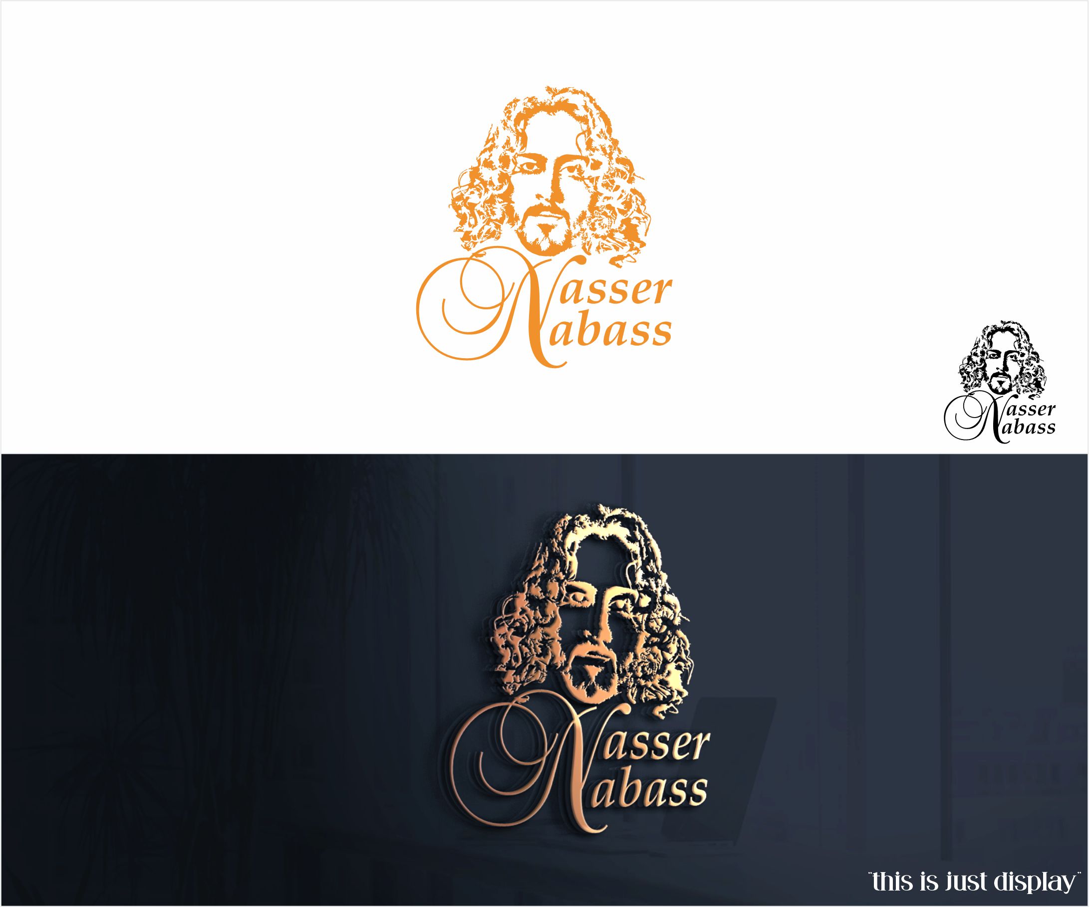 Logo Design by alkaline for Nasser Abbas | Design #29818520