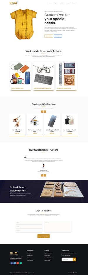 Web Design by M79 for this project | Design: #29835616