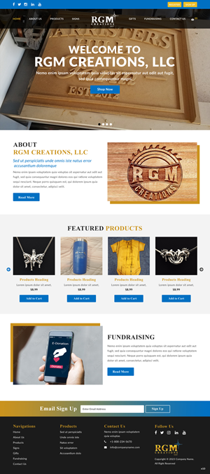 Web Design by pb for this project | Design: #29819305