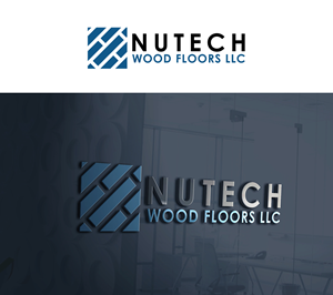 Logo Design by Peak design for Nutech Wood Floors | Design: #29819966