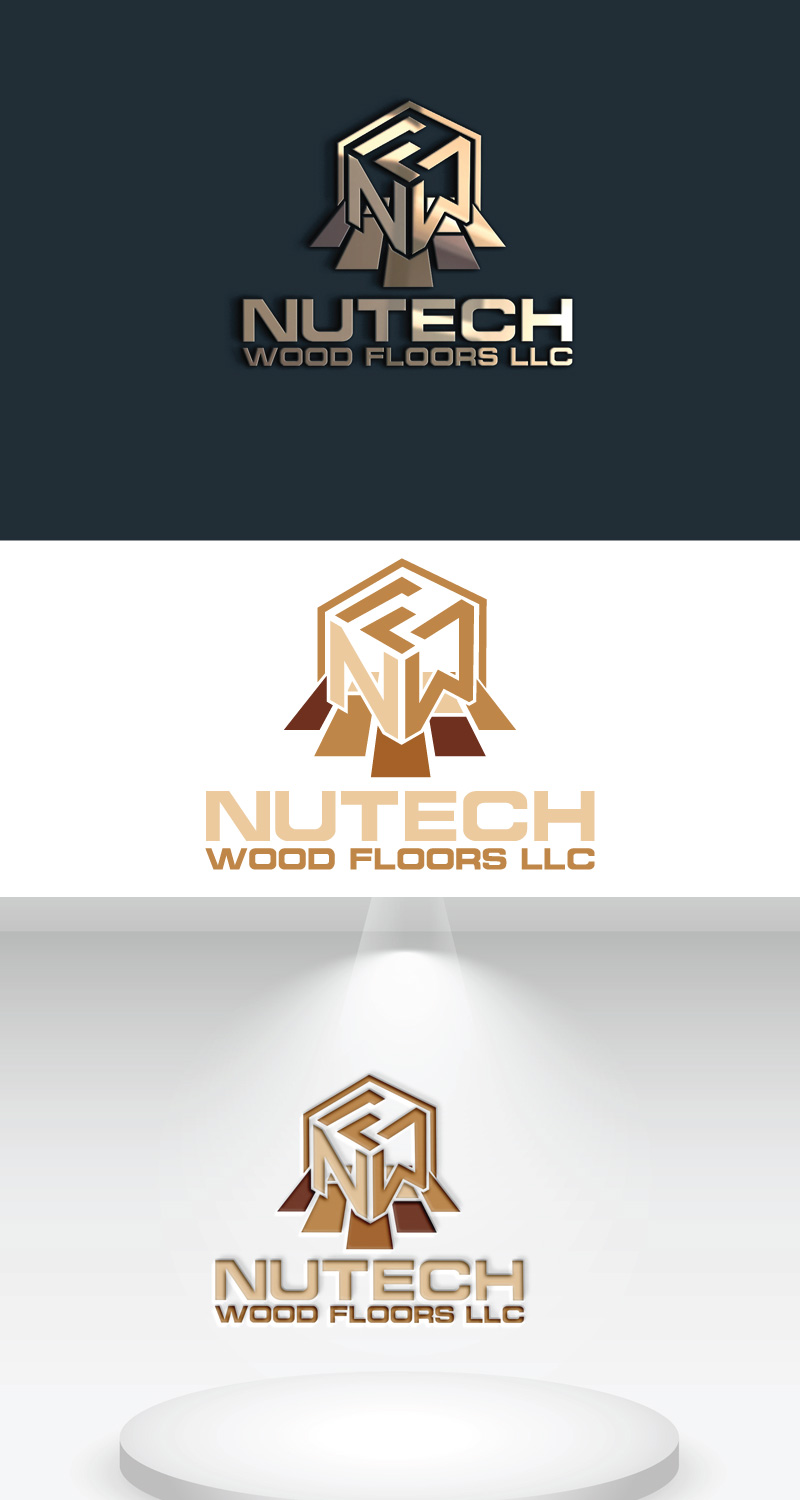 Logo Design by UmmeDesign for Nutech Wood Floors | Design #29818315