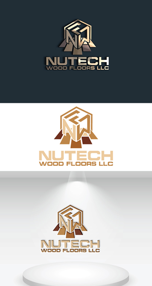 Logo Design by UmmeDesign for Nutech Wood Floors | Design: #29818315