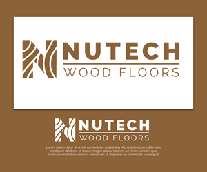 Logo Design by hiprasojo for Nutech Wood Floors | Design: #29815694