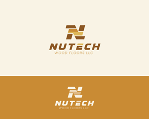 Logo Design by objects for Nutech Wood Floors | Design: #29815187