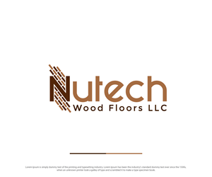 Logo Design by ecorokerz for Nutech Wood Floors | Design: #29815394