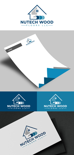 Logo Design by DesignLima for Nutech Wood Floors | Design: #29840321
