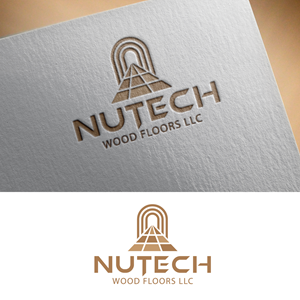 Logo Design by GODDREAMCREATION for Nutech Wood Floors | Design #29839930
