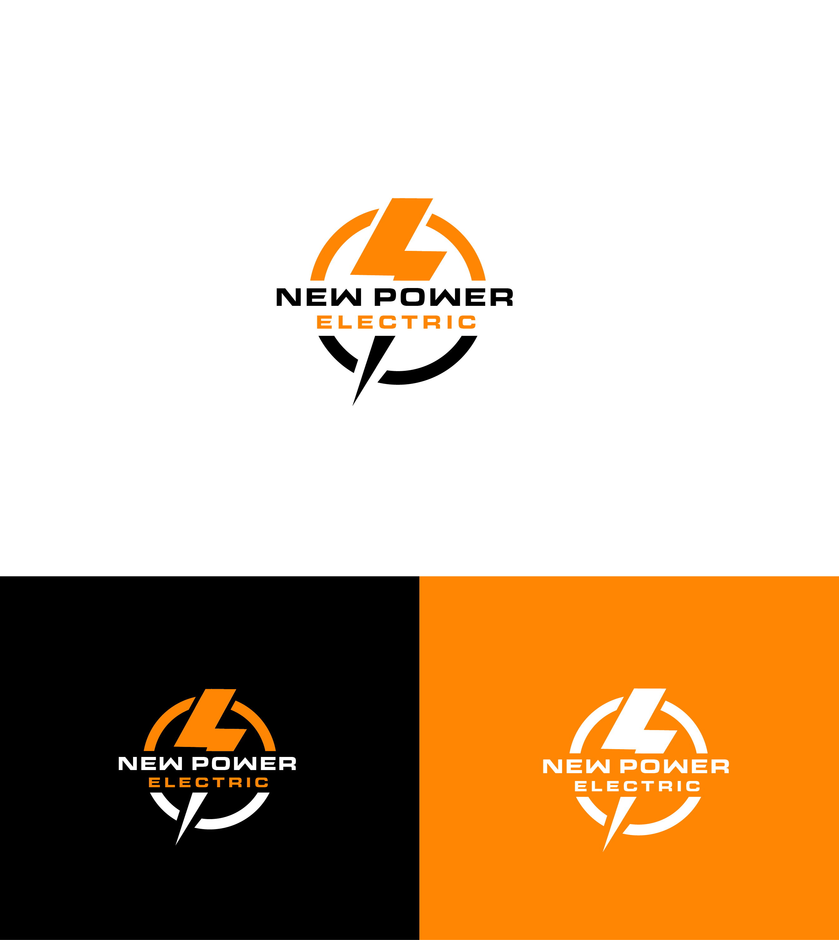 Logo Design by RikoAji for New Power Electric | Design #29819385