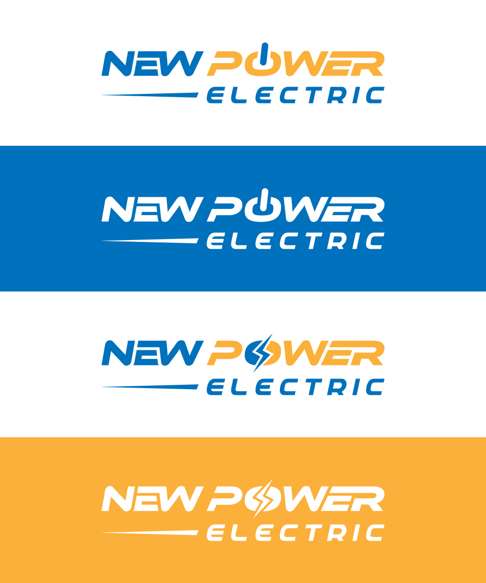 Logo Design by Mr. Art for New Power Electric | Design #29818569